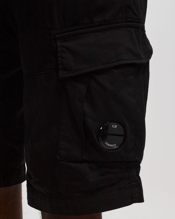 STRETCH SATEEN CARGO SHORTS