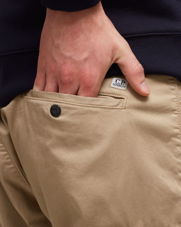 STRETCH SATEEN LENS CARGO PANTS