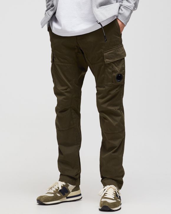 STRETCH SATEEN LENS CARGO PANTS