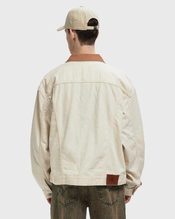 90S CK NATURAL W/ BROWN TRUCKER