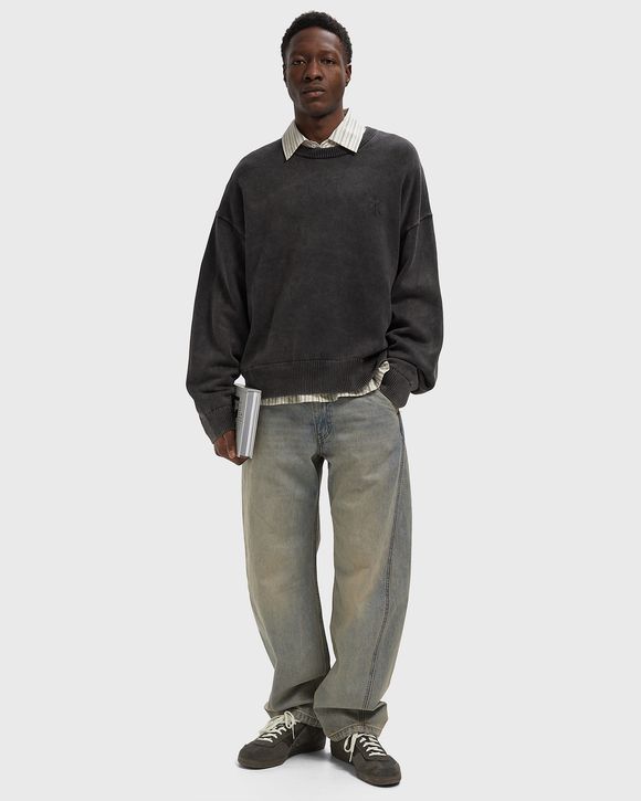 LS EASY COTTON CREWNK SWEATER 7G