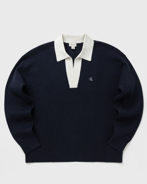 LS SOLID OVERSIZED JOHNNY COLLAR