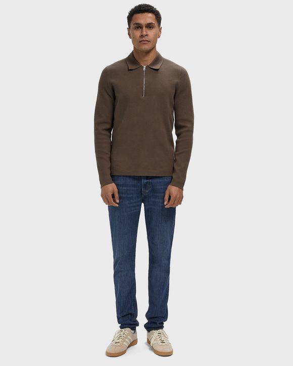 SLIM TAPER DARK IRVING JEANS
