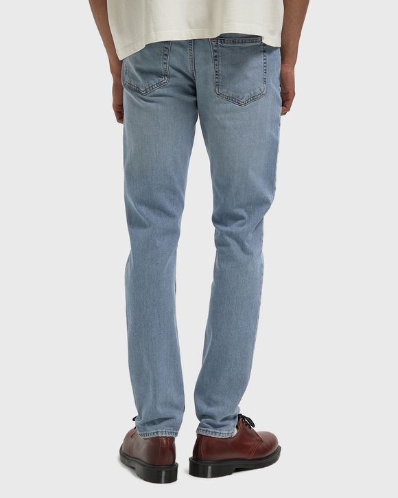 SLIM TAPER DISTRESSED SEA JEAN