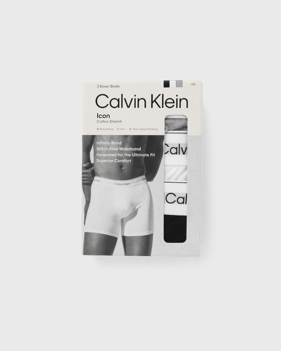 BOXER BRIEF ICON COTTON STRETCH 3-PACK