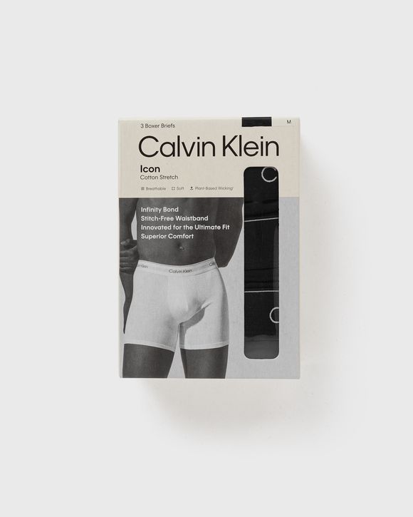 BOXER BRIEF ICON COTTON STRETCH 3-PACK