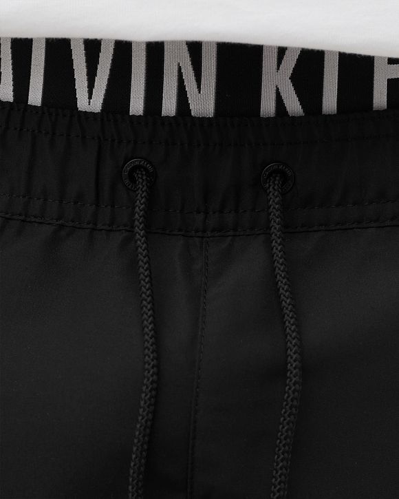DOUBLE WAISTBAND SWIM SHORTS