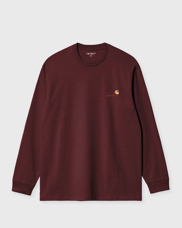L/S American Script Tee