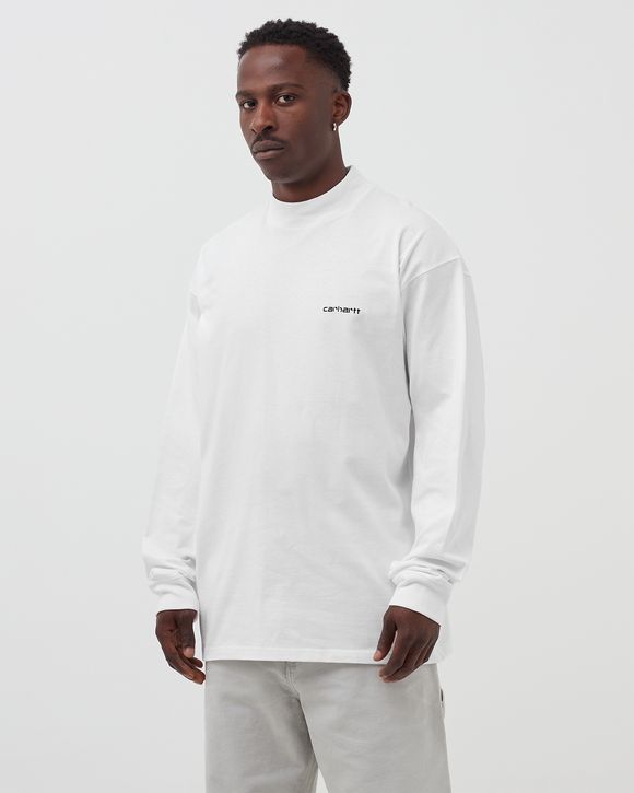 Mockneck Script Embro Longsleeve