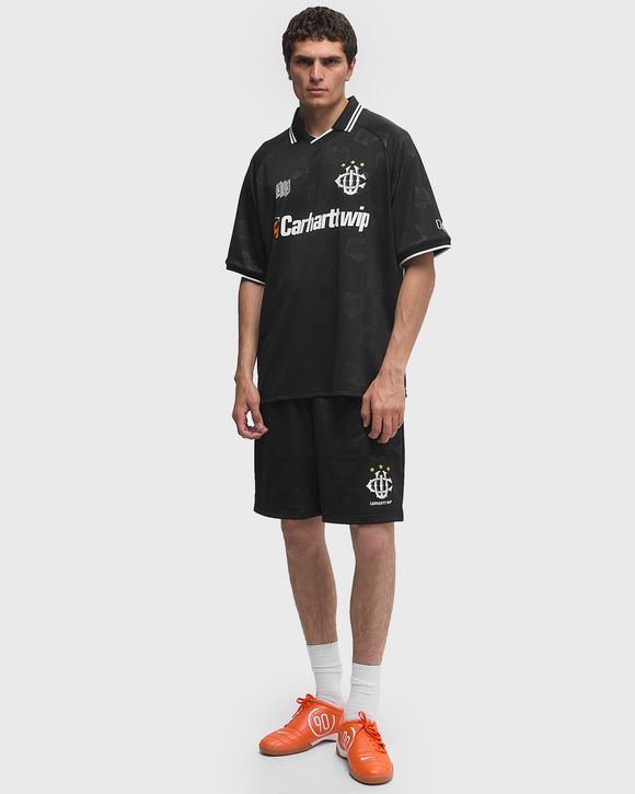 Carhartt WIP S/S Hartt's Football Tee Black | BSTN Store