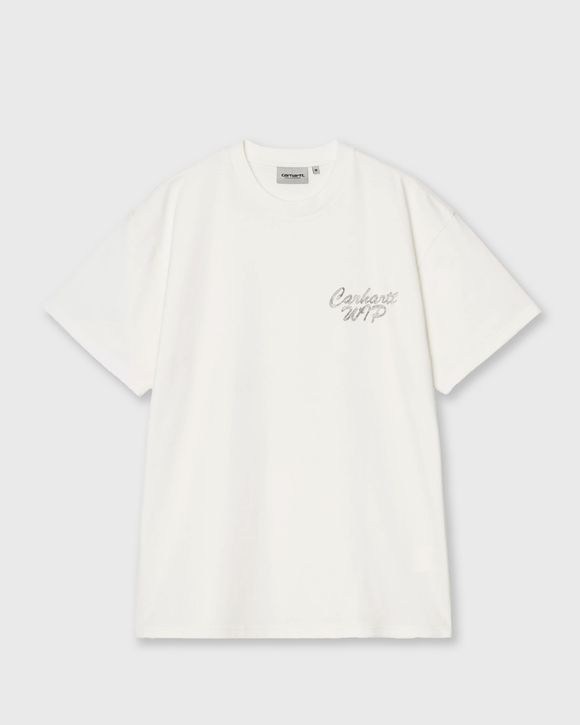 S/S Hatching Script Tee