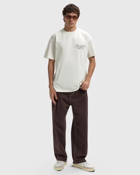 S/S Hatching Script Tee
