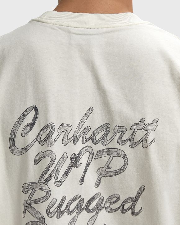 S/S Hatching Script Tee