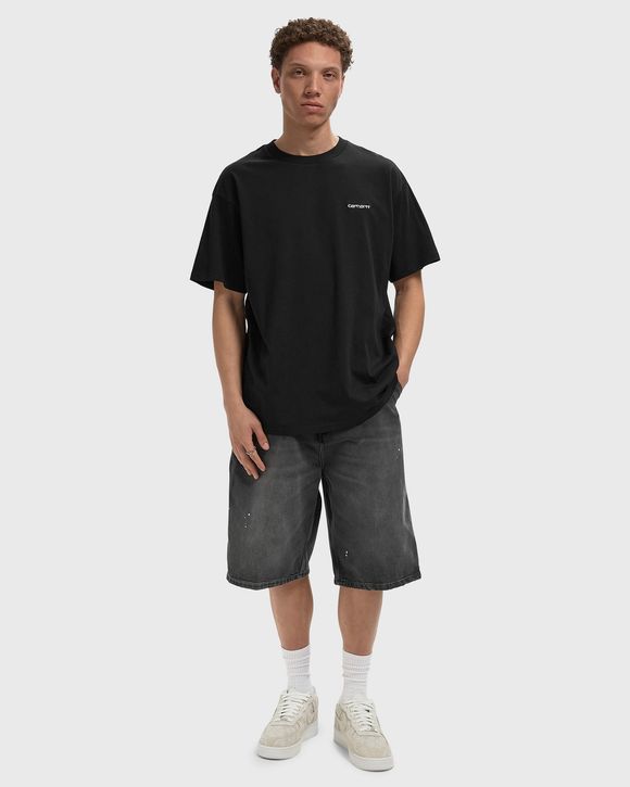 S/S Script Embroidery Tee