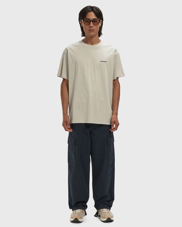 S/S Script Embroidery Tee