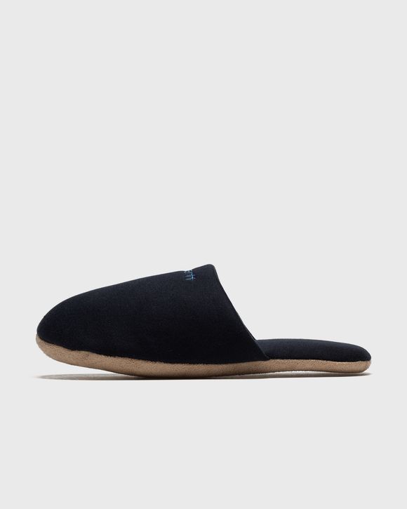 Script Embroidery Slippers