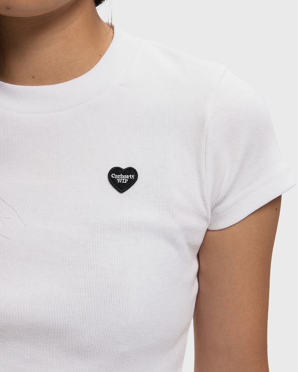 W' S/S Small Heart Patch Tee