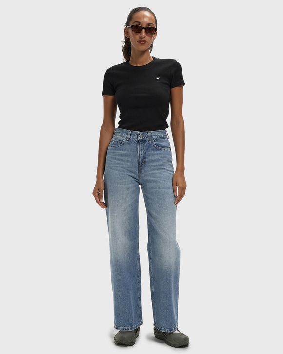 W' S/S Small Heart Patch Tee