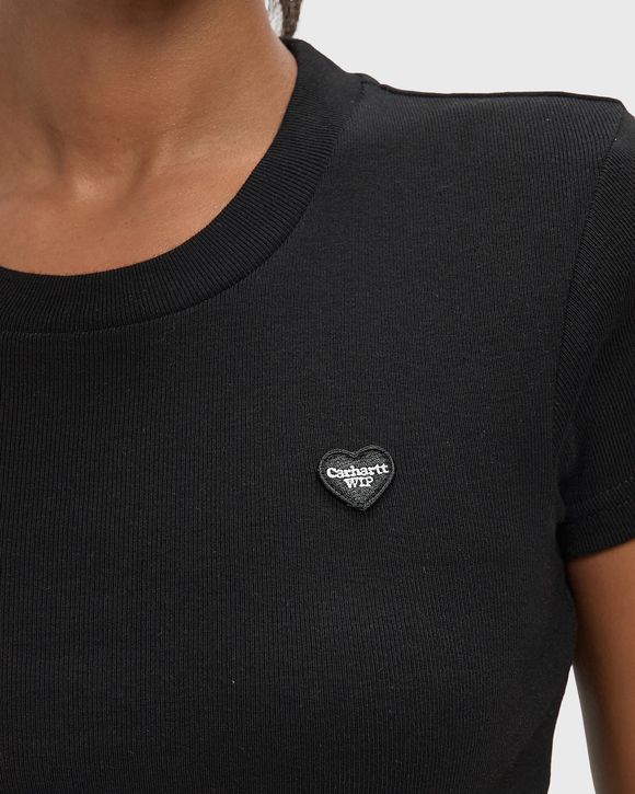 W' S/S Small Heart Patch Tee