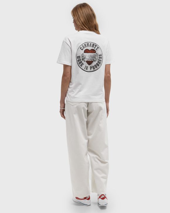 WMNS S/S Button Tee