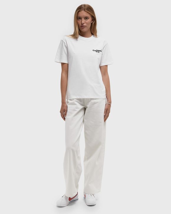 WMNS S/S Button Tee