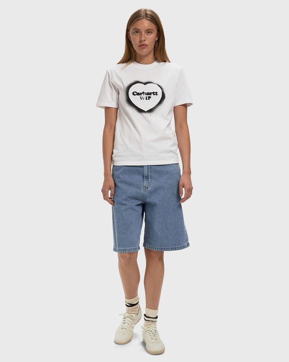 WMNS S/S Spray Heart Tee