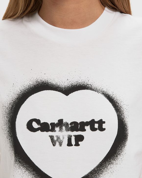 WMNS S/S Spray Heart Tee