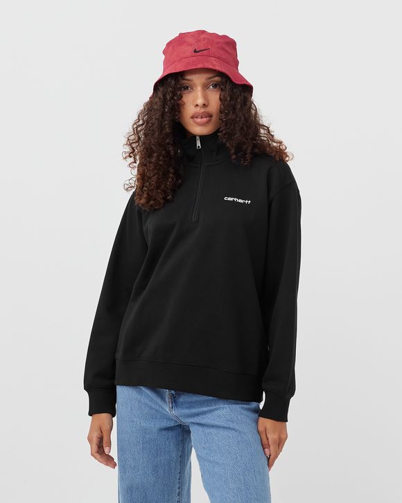 WMNS Script Embroidery Highneck Sweat