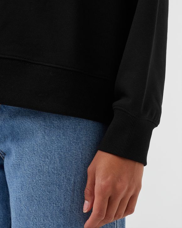 WMNS Script Embroidery Highneck Sweat