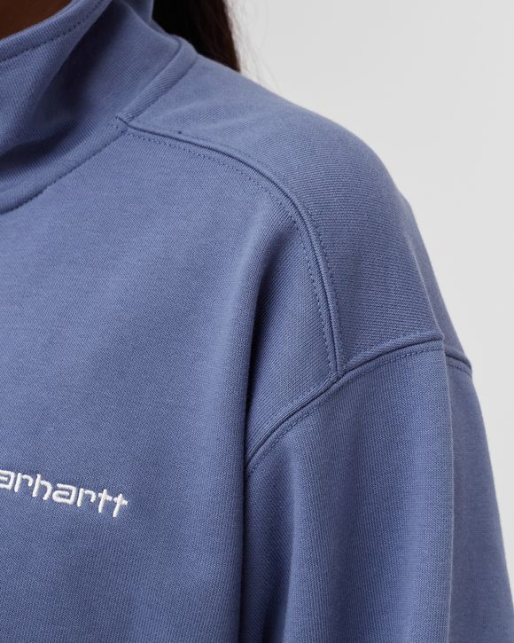 WMNS Script Embroidery Highneck Sweatshirt