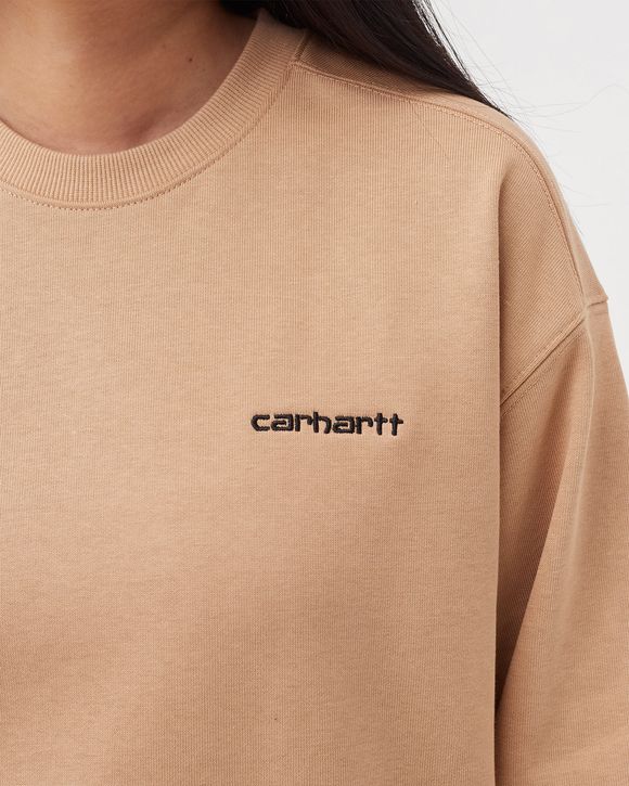 WMNS Script Embroidery Sweatshirt