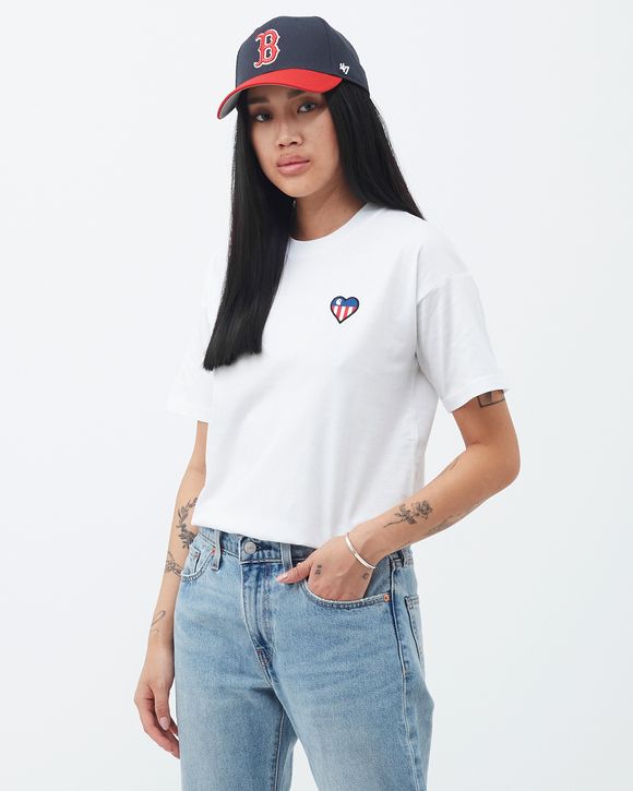 WMNS State Flag Heart TEE