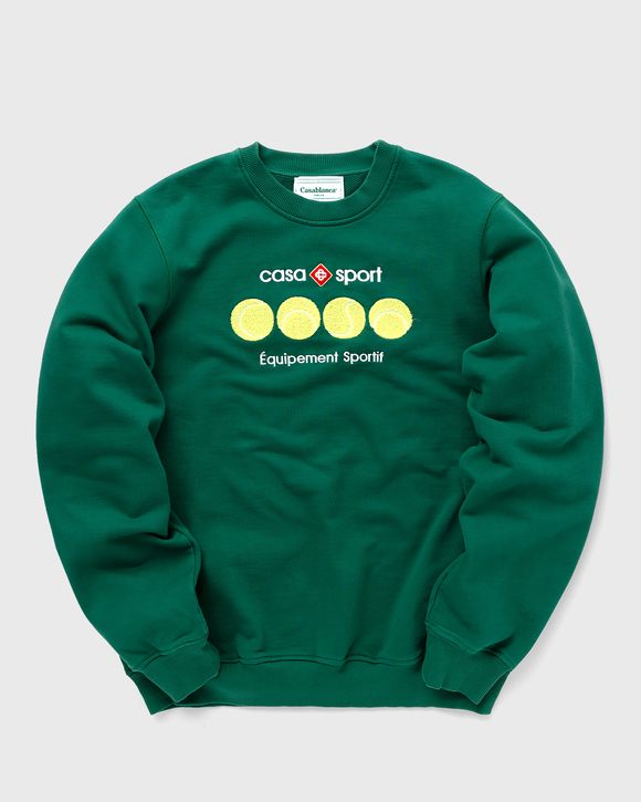CASA SPORT TENNIS BALLS CHENILLE EMBROIDERED SWEAT