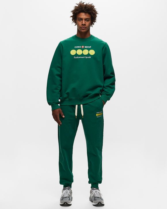 CASA SPORT TENNIS BALLS CHENILLE EMBROIDERED SWEAT
