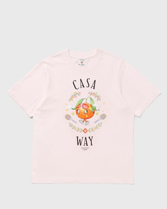 CASA WAY ORANGE MASCOT PRINTED T-SHIRT