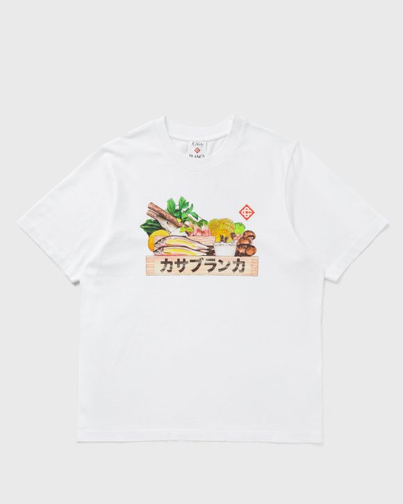 CASABLANCA INGREDIENTS PRINTED T-SHIRT