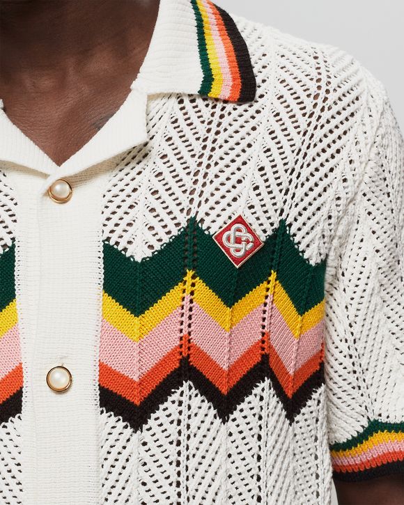 CHEVRON LACE SHIRT