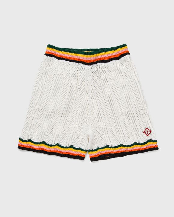 CHEVRON LACE SHORTS