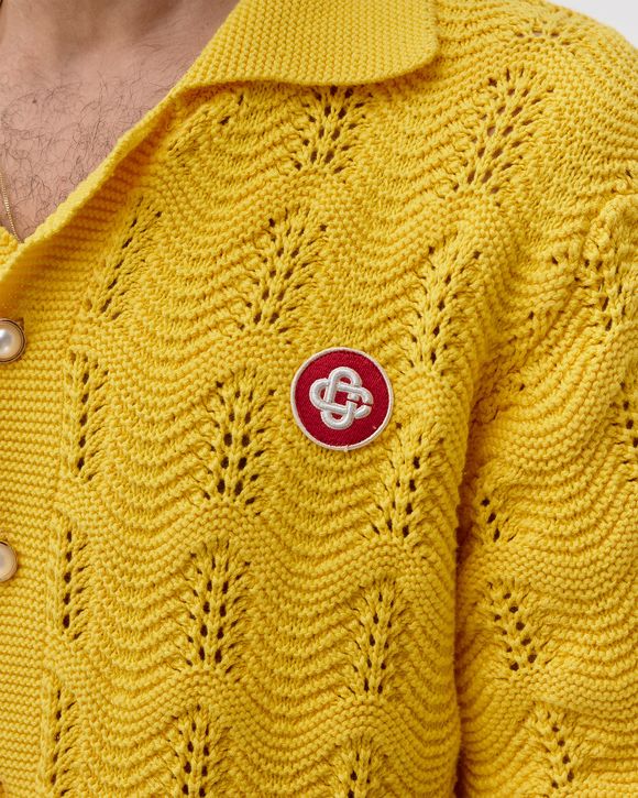 CROCHET POLO SHIRT