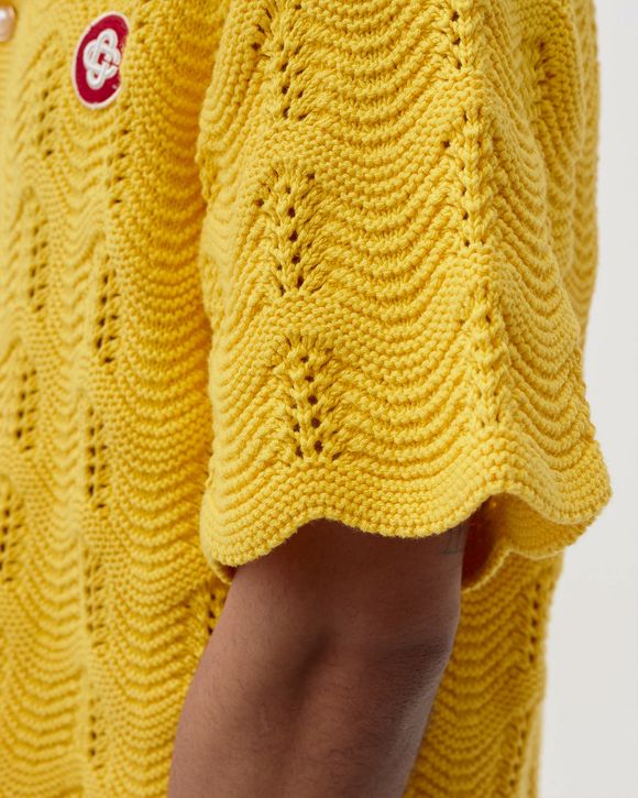 CROCHET POLO SHIRT