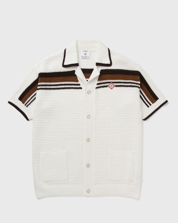 CROCHET SHORT SLEEVE SHIRT