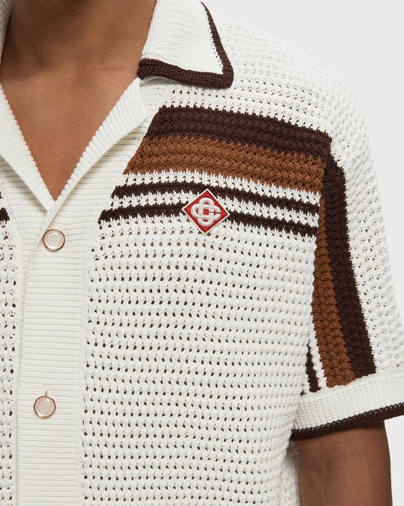 CROCHET SHORT SLEEVE SHIRT
