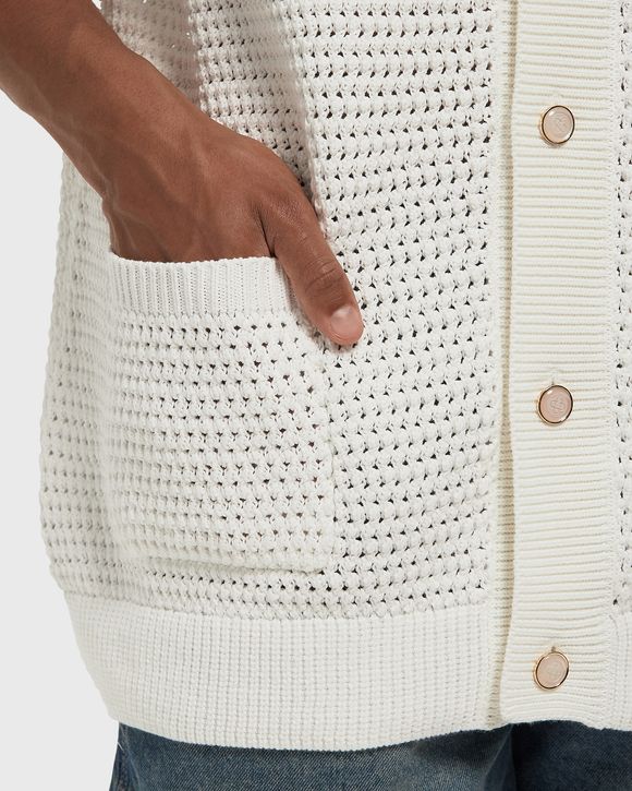 CROCHET SHORT SLEEVE SHIRT