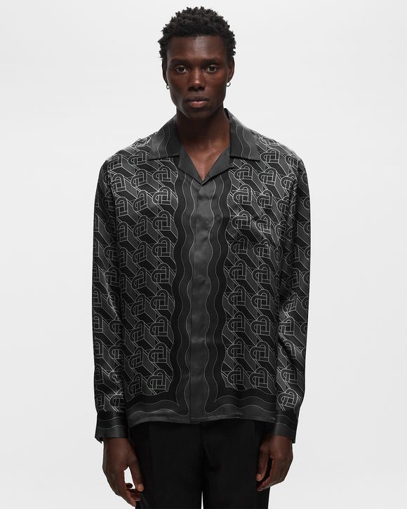 CUBAN COLLAR LONG SLEEVE SHIRT