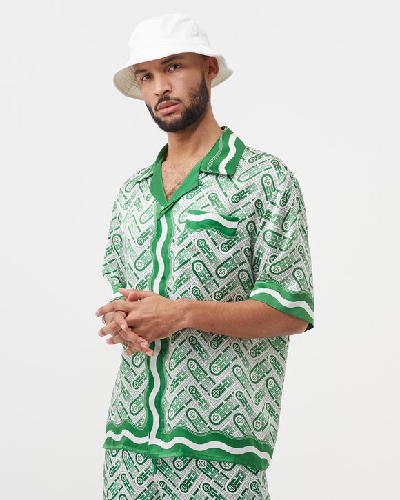 CUBAN COLLAR SHORT SLEEVE SHIRT