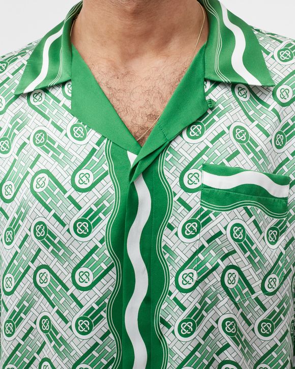 CUBAN COLLAR SHORT SLEEVE SHIRT