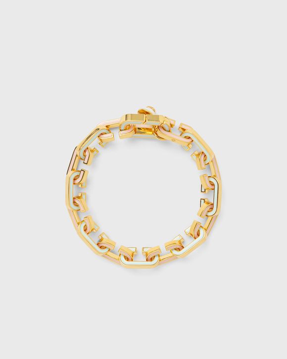 ENAMEL C LINK BRACELET