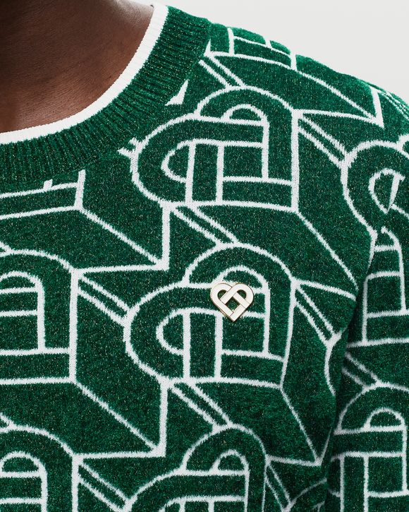 HEART MONOGRAM CREW