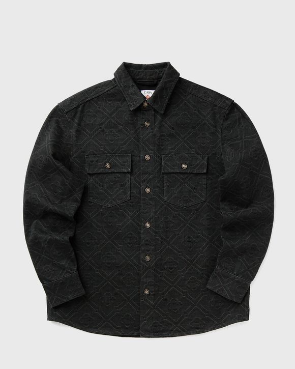 LASER MONOGRAM DENIM SHIRT