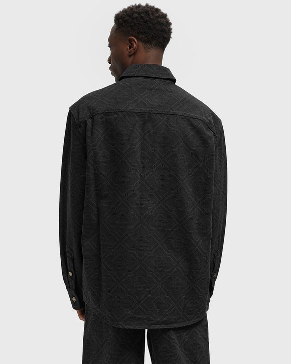 LASER MONOGRAM DENIM SHIRT